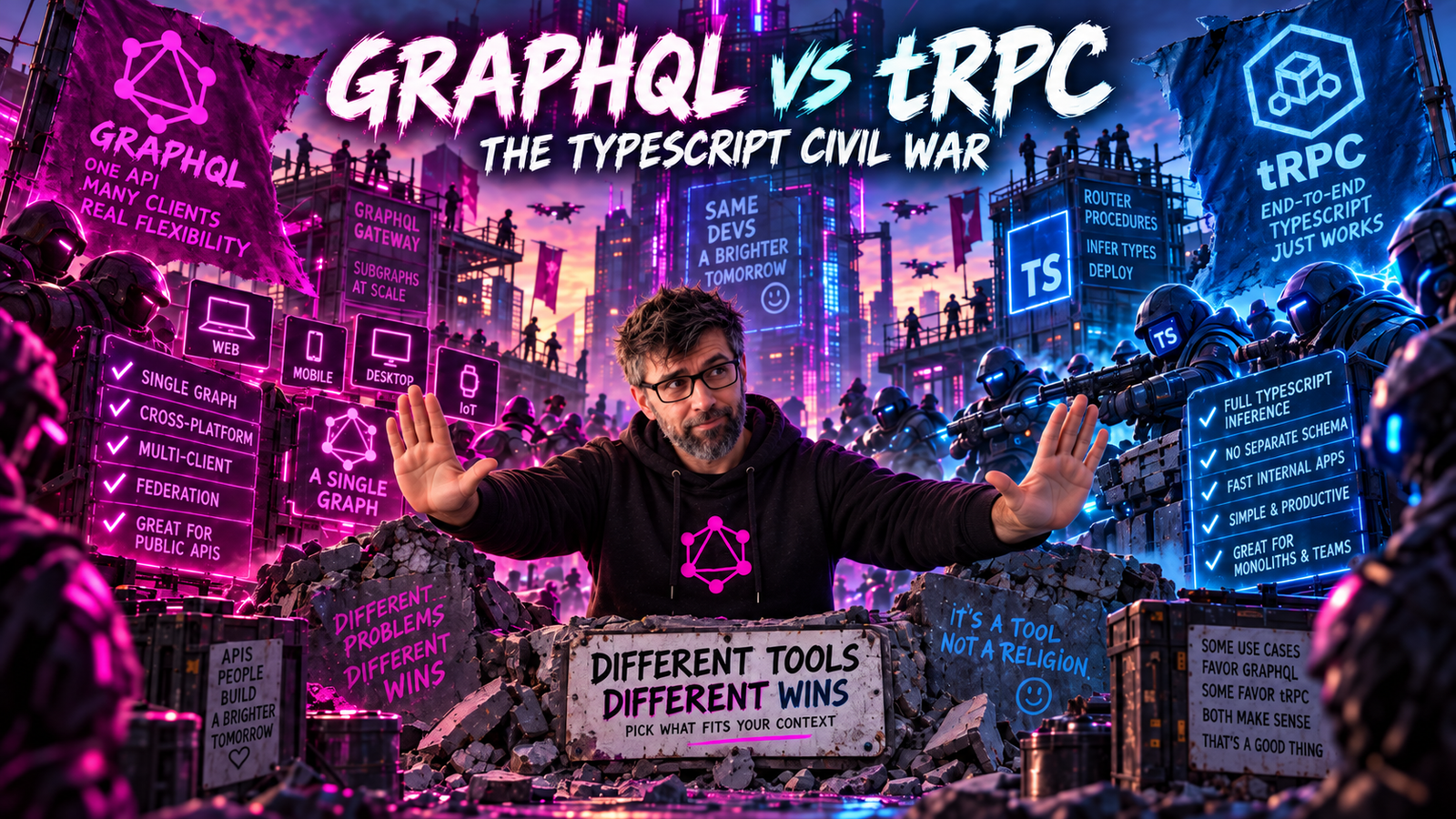 GraphQL vs tRPC