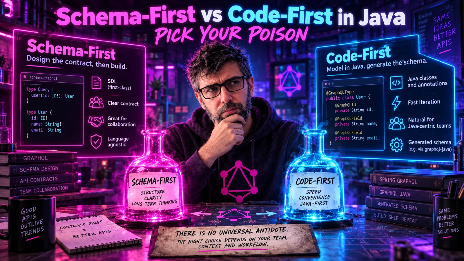 Schema-first vs code-first